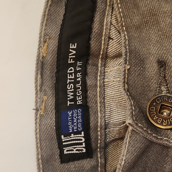 BLUE Marithe + Francois Girbaud Twisted Five Regular Fit Men's jeans - Picture 6 of 12